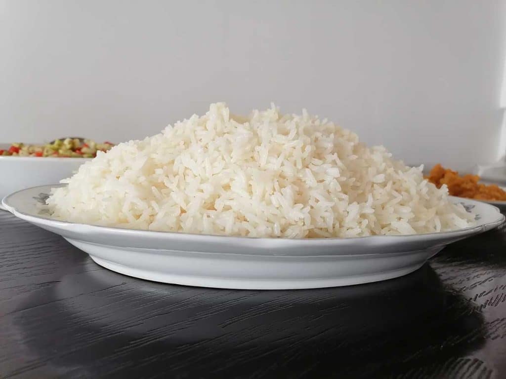 برنج دم پخت